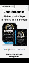 BusinessRate 2026 Best of African Restaurant award